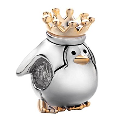 Pandora Solid Silver Penguin Charm image