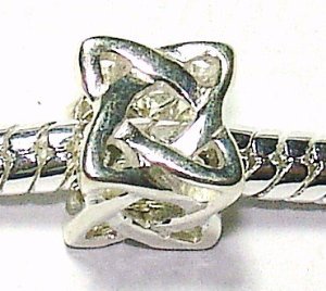 Pandora Square Celtic Knot Charm