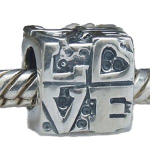 Pandora Square Love Charm