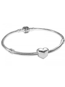 Pandora Starter Heart Bracelet Charm image