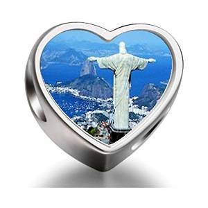 Pandora Statue Of Christ Photo Charm image