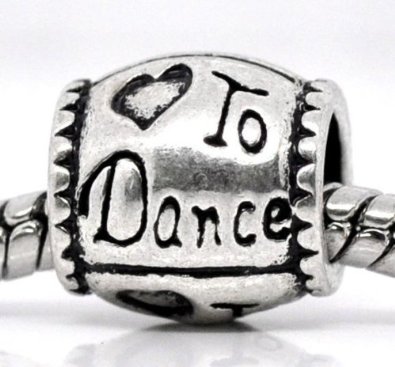 Pandora Sterling Silver Dance Charm image