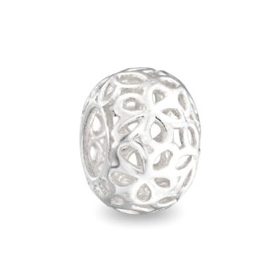 Pandora Sterling Silver Filigree Flower Charm