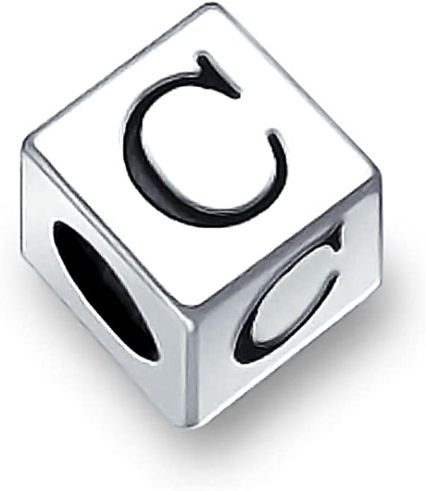 Pandora Sterling Silver Letter C Charm