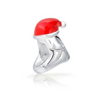 Pandora Stocking Red Hat Charm image