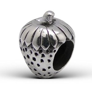 Pandora Strawberry 925 Silver Charm