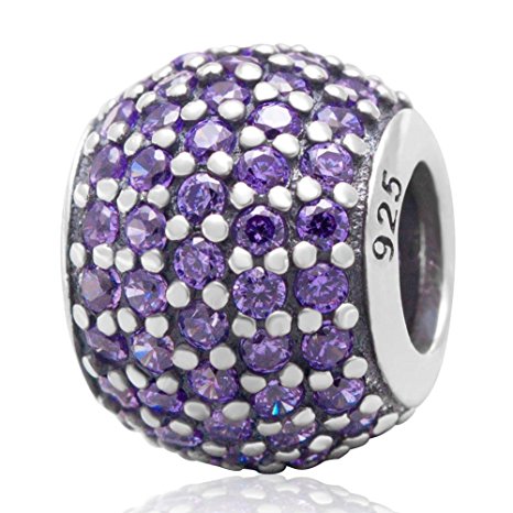 Pandora Tanzanite Crystal Charm