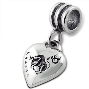 Pandora Taurus Zodiac Symbol Charm