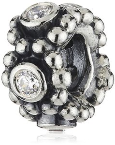 Pandora The Circle Game Spacer CZ Charm