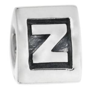 Pandora Triangle Shape Alphabet Letter Z Charm image