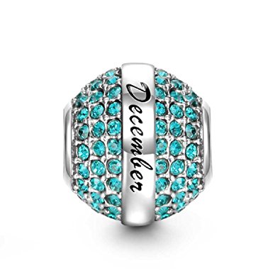 Pandora Turquoise Swaroski Crystal Charm image