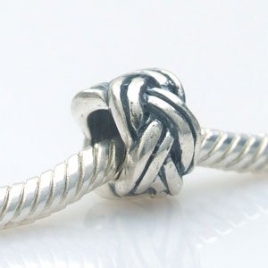 Pandora Twisted Knot Spacer Sterling Silver Charm image