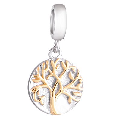 Pandora Two Tone Tree Of Life Charm