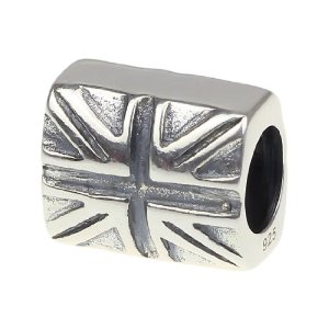 Pandora UK Flag Pure Silver Charm image