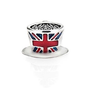 Pandora Union Jack Tea Cup Charm image