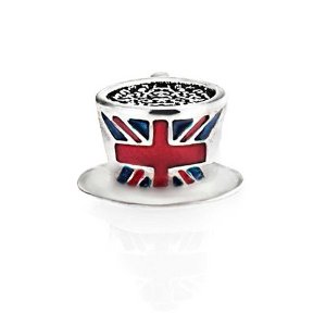 Pandora Union Jack Tea Cup Charm