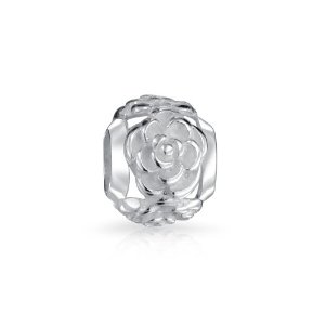 Pandora Valentine Rose Flower Charm