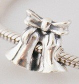 Pandora Wedding Bells With Bow Charm