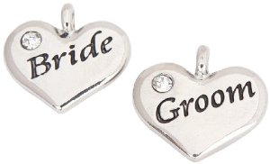 Pandora Wedding Heart Bride And Groom Charm image