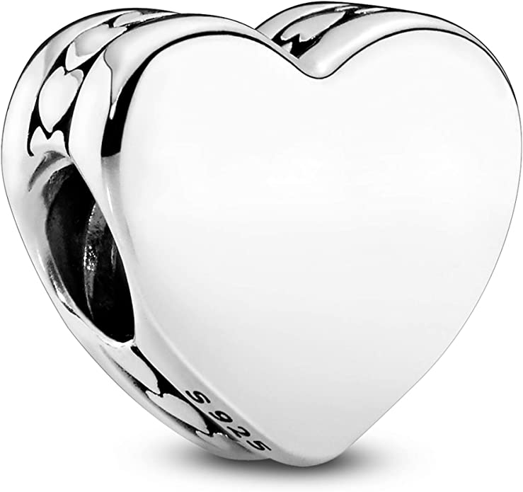 Pandora Wedding Hearts Silver Charm