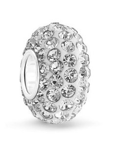 Pandora White Swarovski Crystals Charm image