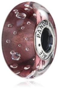 Pandora Woodflower Purple Charm