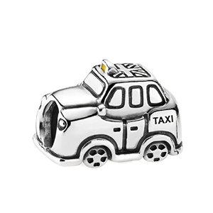 Pandora Yellow Enamel Taxi Cab Charm