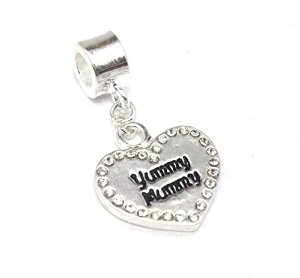 Pandora Yummy Mummy Heart Dangle Charm