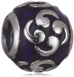 Pandora Zen Enamel Silver Core Charm