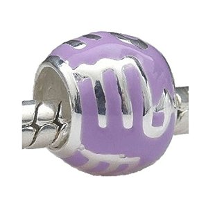 Pandora Zodiac Scorpio Purple Charm image