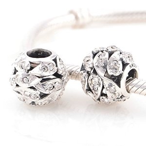 PandoraWind Sway Clear Crystal Charm