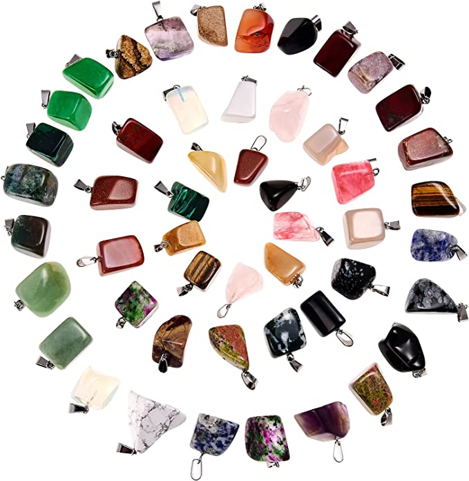 Set Of 50 Glass Beads Charm image